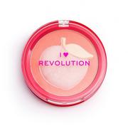 Bronzery i konturowanie twarzy - Makeup Revolution, I Heart Revolution, Róż do policzków Fruity Peach, 9.20 g - miniaturka - grafika 1