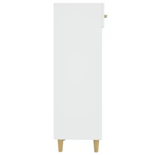 Lumarko Szafka na buty, biała, 30x35x105 cm, materiał drewnopochodny - Szafki na buty - miniaturka - grafika 6