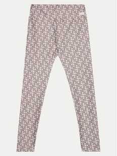 Guess Legginsy J5RB03 MC01P Beżowy Slim Fit - Legginsy - miniaturka - grafika 1