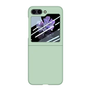 Pokrowiec König Design kompatybilny z Samsung Galaxy Z Flip5 5G - Plastikowe, miękkie etui na telefon - Miętowa zieleń - Etui i futerały do telefonów - miniaturka - grafika 1