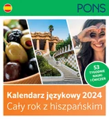 Kalendarze - LektorKlett, Kalendarz językowy 2024 z hiszpańskim PONS - miniaturka - grafika 1