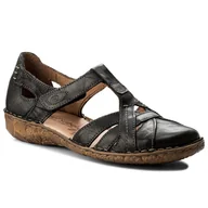 Sandały damskie - Josef Seibel Sandały Rosalie 29 79529 95 100 Schwarz - miniaturka - grafika 1