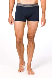 super.natural super. Natural męska M Base Mid 175 Merino boxershort, niebieski, s SNM003860 - Spodnie męskie - miniaturka - grafika 1