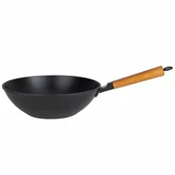 Patelnie - Florina Patelnia Wok Nieprzywierający Natura Line Czarny 28 Cm Wh - miniaturka - grafika 1