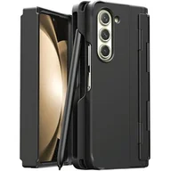 Etui i futerały do telefonów - Etui ARAREE Nukin 360 do Samsung Galaxy Z Fold5 Czarny - miniaturka - grafika 1