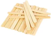 Depilacja - Szpatułki drewniane do wosku wąskie 100 sztuk - miniaturka - grafika 1
