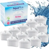 Wkłady filtrujące - Filtr wkład do dzbanka AQUAPHOR AquaPlus 12 szt - miniaturka - grafika 1