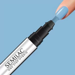 Semilac Semilac One Step Hybrid Baby Blue S810 3ml ZE0503-SOSS810 - Lakiery hybrydowe - miniaturka - grafika 1