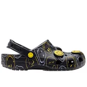 Klapki i japonki męskie - Klapki unisex SmileyWorld Classic Clog 211693-90H - czarne - miniaturka - grafika 1
