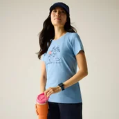 Koszulki i topy damskie - Regatta Koszulka damska Fingal Stretch Niebieski, Rozmiar: 40 - miniaturka - grafika 1