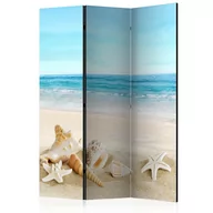 Parawany - Parawan 3-częściowy - Błękitny spokój [Room Dividers] (rozmiar 135x172) - miniaturka - grafika 1