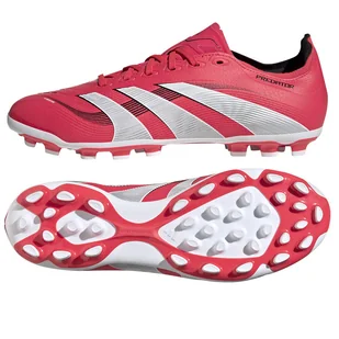 Buty adidas Predator League 2G/3G AG ID3837 czerwony 40 2/3 - Piłka nożna - miniaturka - grafika 1