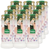 Lampiony i znicze - Znicze wkłady z metalowym wieczkiem Bolsius Nr 6L Baloniki 70h 12 sztuk - miniaturka - grafika 1