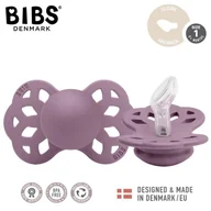 Smoczki uspokajające - BIBS INFINITY ANATOMICAL MAUVE S Smoczek ortodontyczny silikonowy - miniaturka - grafika 1