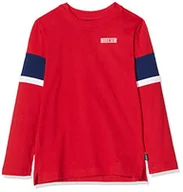 Koszulki i topy damskie - Nike Chłopcy B AIR TOP LS Long Sleeved T-shirt, University Red/Blue void/White/White, M - miniaturka - grafika 1