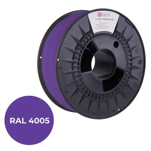 Filament do drukarki 3D C-TECH PREMIUM LINE, PLA, RAL4005, 1,75mm, 1kg, Blue lilac - Filamenty i akcesoria do drukarek 3D - miniaturka - grafika 1
