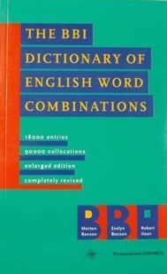 The BBI Combinatory Dictionary of English - Książki do nauki języka angielskiego - miniaturka - grafika 1