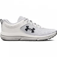 Buty sportowe męskie - Męskie buty do biegania Under Armour UA Charged Assert 10 - białe - miniaturka - grafika 1