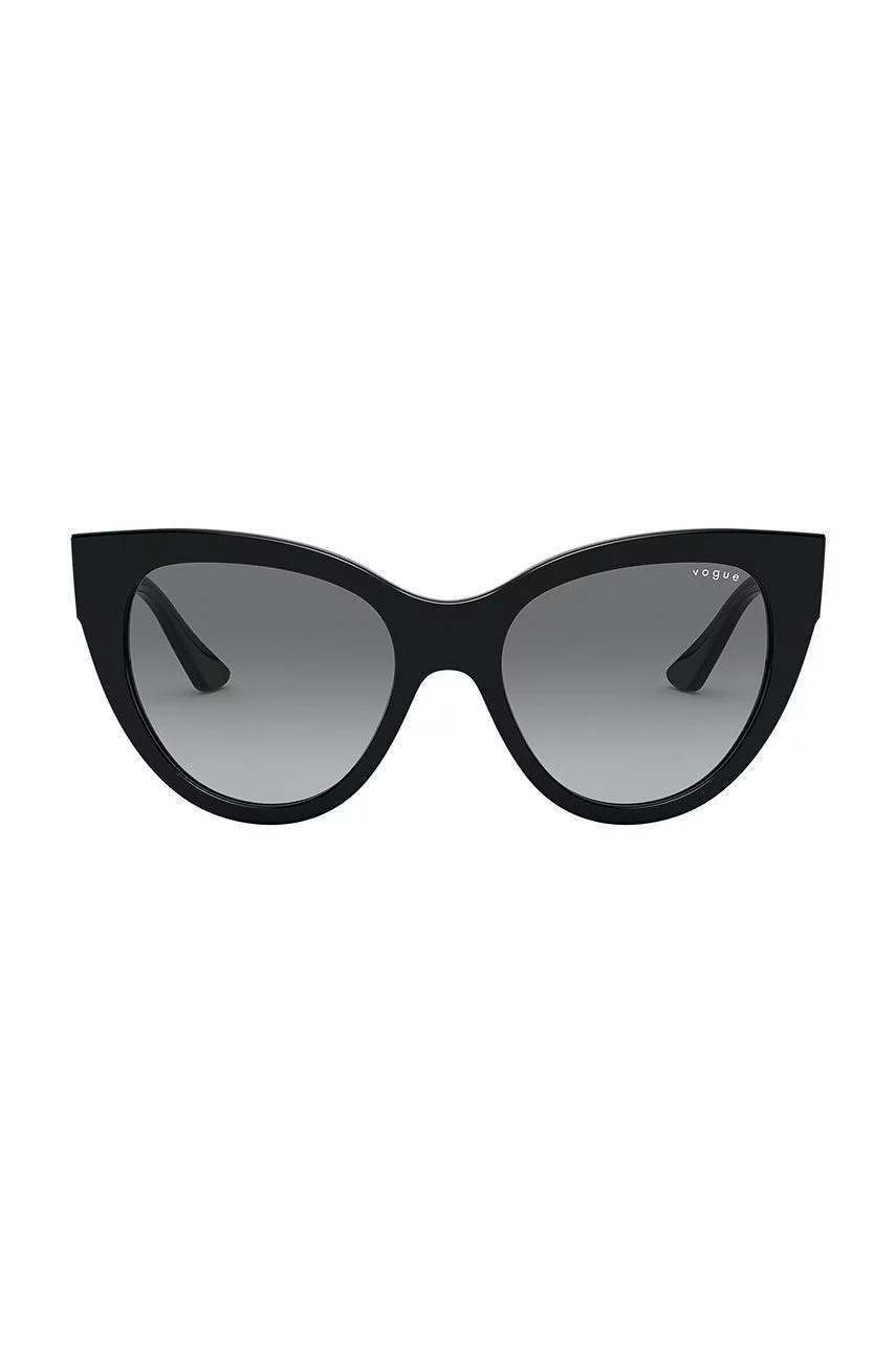 Vogue okulary przeciwsłoneczne damskie kolor czarny -