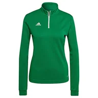 Bluzy damskie - adidas Bluza damska, Team Green/White, M - miniaturka - grafika 1