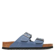 Klapki i japonki damskie - Klapki Birkenstock Arizona Sfb 1030864 Niebieski - miniaturka - grafika 1