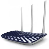 Switche - TP-Link Archer C20 AC750 V4.0 router bezprzewodowy Dual-band (2.4 GHz/5 GHz) Fast Ethernet Granatowy (marynarski) - miniaturka - grafika 1