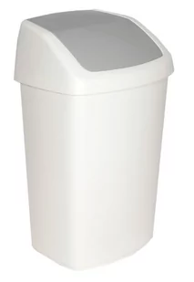 Kosz na śmieci Curver Swing Top biały 50L - Kosze na śmieci - miniaturka - grafika 1