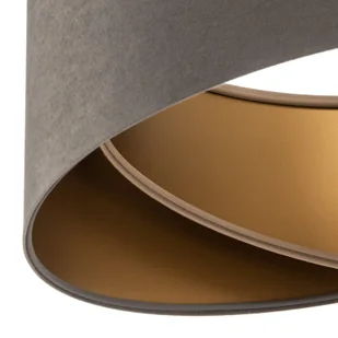 Lampa wisząca Vivien szara/beżowa/złota - Lampy sufitowe - miniaturka - grafika 5