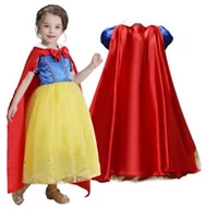 Stroje karnawałowe - Strój Kostium Przebranie Sukienka Królewna Śnieżka Bal Karnawał 134/140 - miniaturka - grafika 1