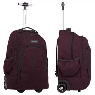 Plecak Młodzieżowy Na Kółkach Coolpack Summit Plum E85025 - Plecaki szkolne i tornistry - miniaturka - grafika 1