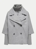 Kurtki damskie - JDY Kurtka przejściowa Hannah 15337889 Szary Regular Fit - miniaturka - grafika 1