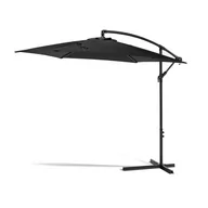 Parasole ogrodowe - Czarny parasol ogrodowy bez podstawy Bonami Essentials Happy Sun, ø 300 cm - miniaturka - grafika 1
