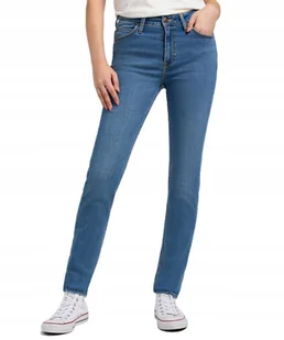Jeansy Lee Scarlett High 112351119 Palette Cleanser W 25 / L 29 - Spodnie damskie - miniaturka - grafika 1