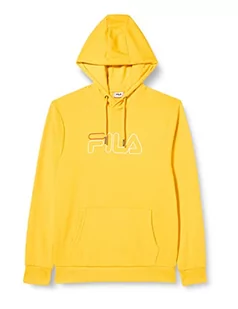 FILA Męska bluza z kapturem, Lemon Chrome, M, Lemon Chrome, M - Bluzy męskie - miniaturka - grafika 1
