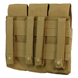 Condor - Ładownica MOLLE Kangaroo na magazynki AK - Potrójna - Coyote Brown - MA72-498 - Odzież taktyczna i umundurowanie - miniaturka - grafika 2