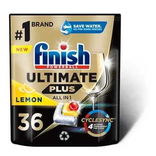 FINISH Quantum Ultimate Plus kapsułki do zmywarki Lemon 36szt. - Płyny do naczyń - miniaturka - grafika 1