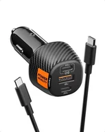 Ładowarki samochodowe - Spigen Essential 113W Car Charger EV1133, black - miniaturka - grafika 1