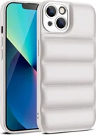Etui i futerały do telefonów - Etui König Design kompatybilne z Apple iPhone 15 Plus plastikowe miękkie etui na telefon - Etui na telefon biały - miniaturka - grafika 1