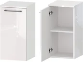 Szafki łazienkowe - Słupek Łazienkowy ROSEN 35 1D D L- Uchwyt Czarny - miniaturka - grafika 1