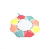 Zabawki sensoryczne - Miniland-Feel To Learn Lusterko sensoryczne dla niemowląt - Kwiatek - miniaturka - grafika 1