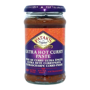 Pasta Extra Hot Curry 283g Pataks - Pasty warzywne - miniaturka - grafika 1