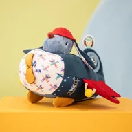 Maskotki i pluszaki - Przytulanka aktywizująca wielofunkcyjna Samolot Piesek Jules 9 m - zabawka - miniaturka - grafika 1