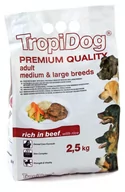 Sucha karma dla psów - Tropidog Adult Medium&Large Beef&Rice 2,5 kg - miniaturka - grafika 1