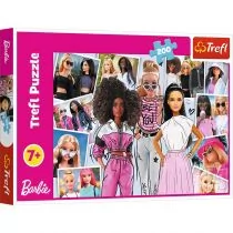 Puzzle 200 W świecie Barbie/Mattel Barbie TREFL - Puzzle - miniaturka - grafika 1