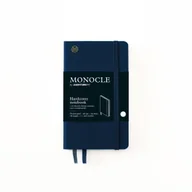 Notesy i bloczki - Notatnik Monocle by Leuchtturm1917 Pocket A6, Twarda Oprawa, Kropki, Granatowy - miniaturka - grafika 1