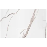 Brodziki prysznicowe - Rea Brodzik prysznicowy Bazalt CARRARA WHITE 80x100 - miniaturka - grafika 1