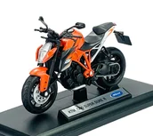 Samochody i pojazdy dla dzieci - WELLY KTM 1290 SUPER DUKE R 1:18 12837 - miniaturka - grafika 1