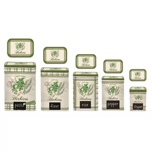 Pojemniki kuchenne z pokrywką 5szt. Nuova R2S Cuisine Maison - Pojemniki kuchenne - miniaturka - grafika 1