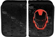 Piórniki - Piórnik jednokomorowy z wyposażeniem czarny Iron Man, Paso - miniaturka - grafika 1