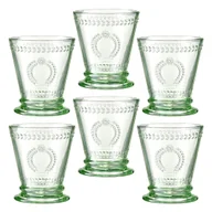 Szklanki - Zestaw szklanek zielonych 240 ml 6 sztuk MERIDA - miniaturka - grafika 1